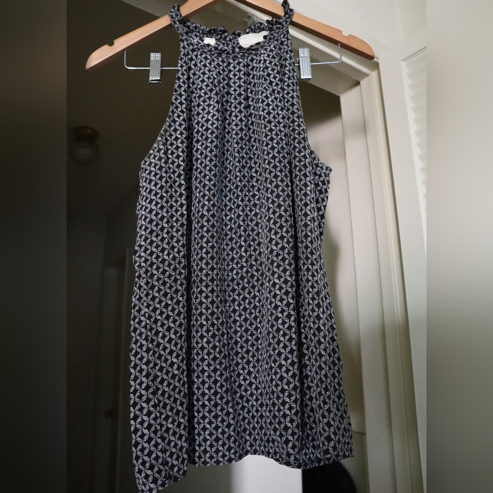 Cynthia Rowley flowy sleeveless blouse